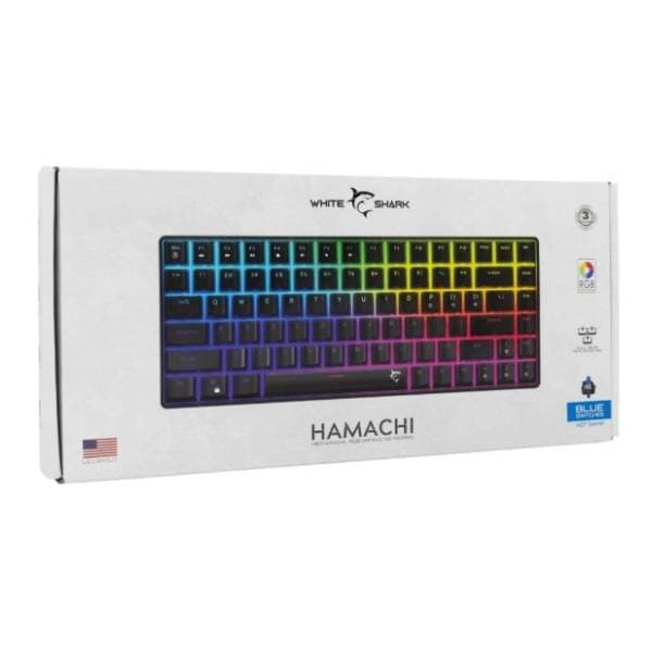 WHITE SHARK tastatura Hamachi Black WS GK 005121 7