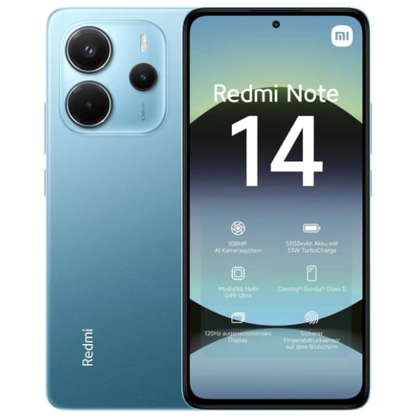 XIAOMI Redmi Note 14 6/128GB Ocean Blue 11