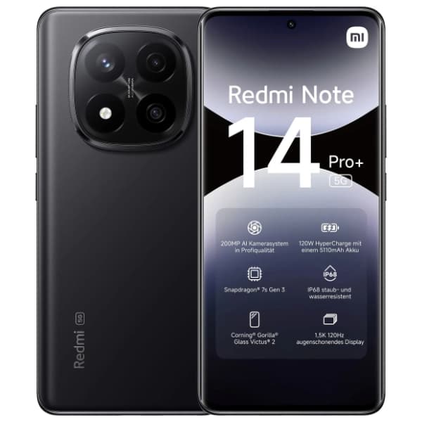 XIAOMI Redmi Note 14 Pro+ 5G 12/512GB Midnight Black 11