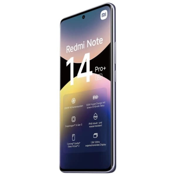 XIAOMI Redmi Note 14 Pro+ 5G 8/256GB Lavender Purple 12