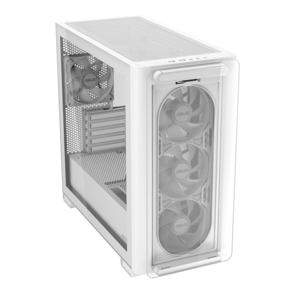 ASUS kućište A23 PLUS TG ARGB belo 0