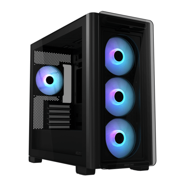 ASUS kućište A23 PLUS TG ARGB crno 0