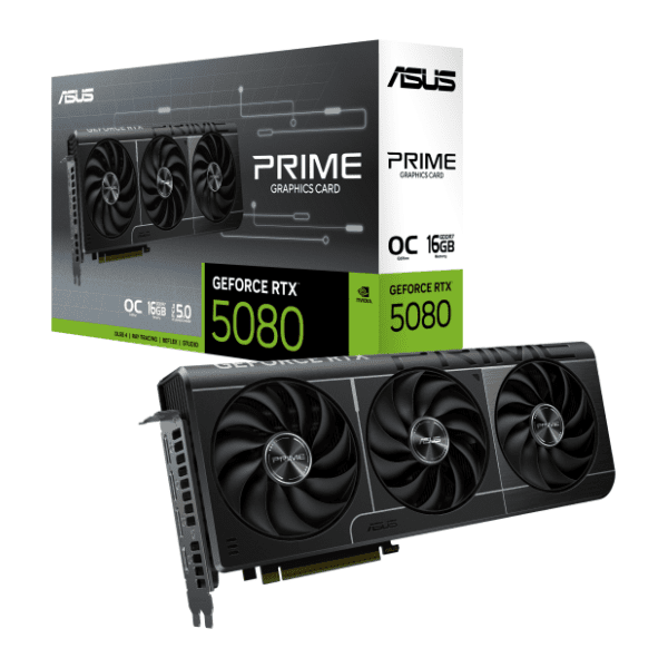 ASUS nVidia GeForce RTX 5080 PRIME OC Edition 16GB GDDR7 256-bit grafička kartica 0