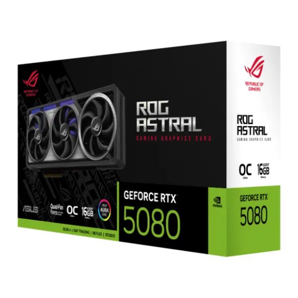 ASUS nVidia GeForce RTX 5080 ROG Astral OC Edition 16GB GDDR7 256-bit grafička kartica 13