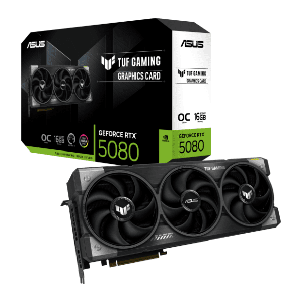 ASUS nVidia GeForce RTX 5080 TUF Gaming OC Edition 16GB GDDR7 256-bit grafička kartica 0