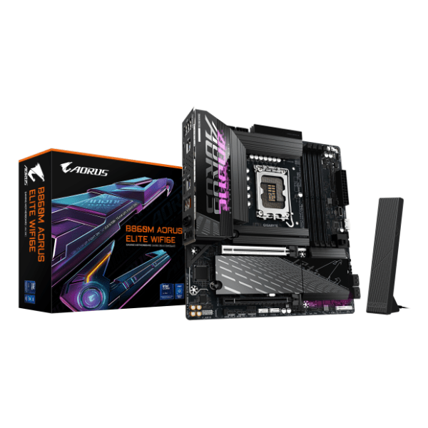 GIGABYTE B860M AORUS ELITE WIFI6E (rev. 1.0) matična ploča 0