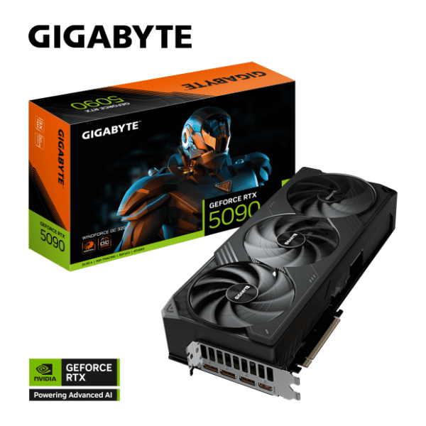 GIGABYTE nVidia GeForce RTX 5090 WINDFORCE OC 32GB GDDR7 512-bit grafička kartica 10