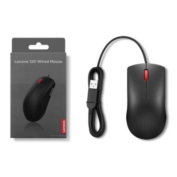 LENOVO miš 120 crni (GY51L52636 ) 3