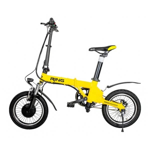 RING RX16 žuti sklopivi električni bicikl 0