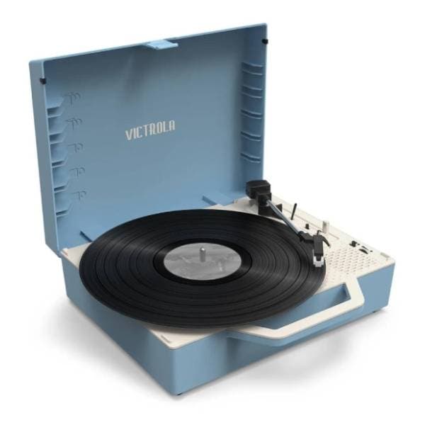 VICTROLA VSC-725SB-LB Re-Spin Light Blue gramofon 0