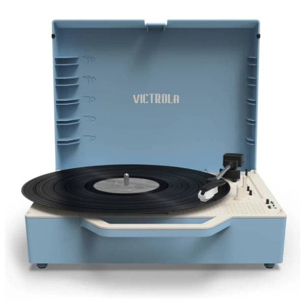 VICTROLA VSC-725SB-LB Re-Spin Light Blue gramofon 1