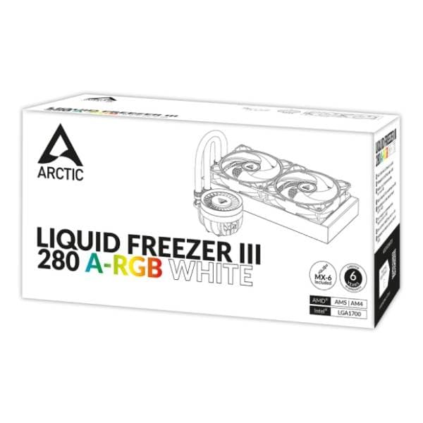 ARCTIC Liquid Freezer III 280 A-RGB White (ACFRE00151A) vodeno hlađenje 4