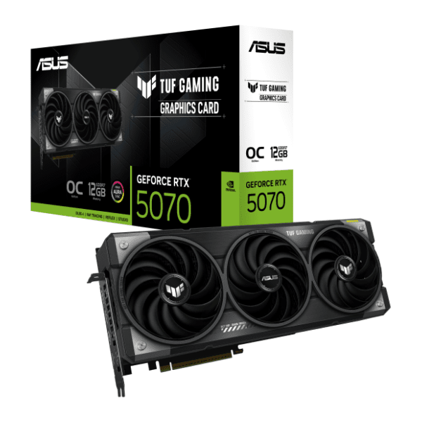 ASUS nVidia GeForce RTX 5070 TUF Gaming OC Edition 12GB GDDR7 192-bit grafička kartica 0