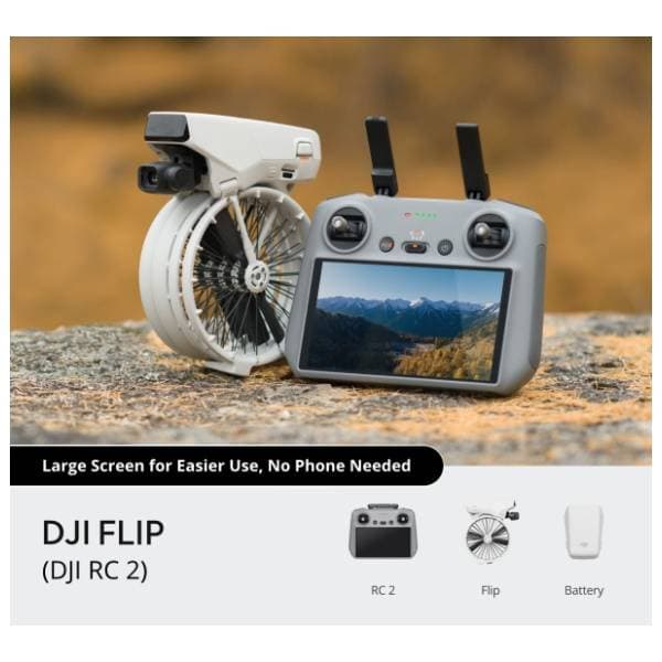 DJI Flip (DJI RC2) dron sa Smart daljinskim upravljačem 6