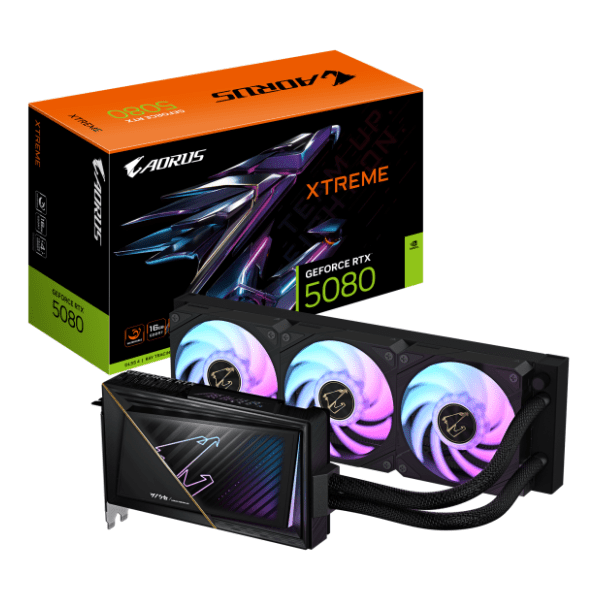 GIGABYTE nVidia GeForce RTX 5080 XTREME WATERFORCE 16GB GDDR7 256-bit grafička kartica 0