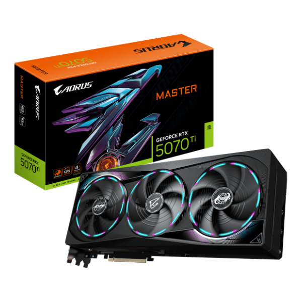 GIGABYTE nVidia GeForce RTX 5070 Ti AORUS MASTER 16GB GDDR7 256-bit grafička kartica 0