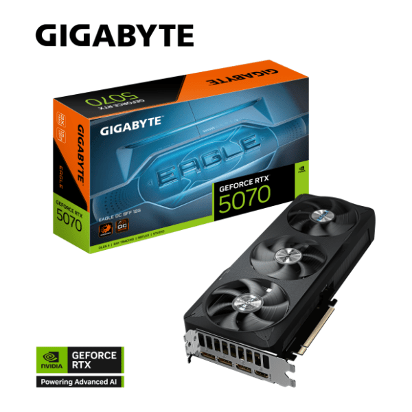 GIGABYTE nVidia GeForce RTX 5070 EAGLE OC SFF 12GB GDDR7 192-bit grafička kartica 10