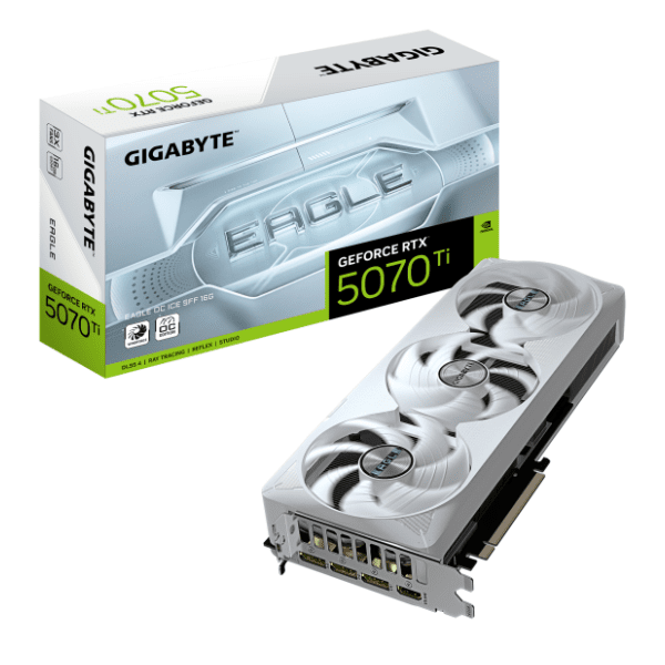GIGABYTE nVidia GeForce RTX 5070 Ti EAGLE OC ICE SFF 16GB GDDR7 256-bit grafička kartica 0