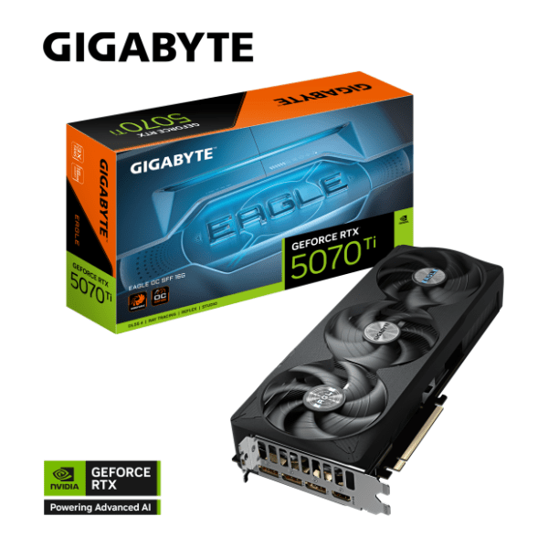 GIGABYTE nVidia GeForce RTX 5070 Ti EAGLE OC SFF 16GB GDDR7 256-bit grafička kartica 10