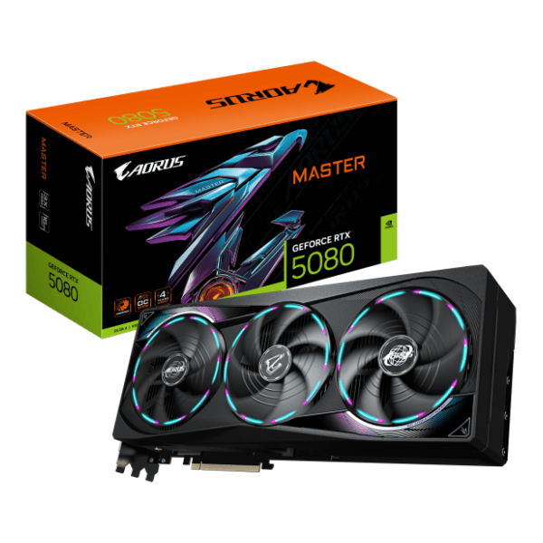GIGABYTE nVidia GeForce RTX 5080 AORUS MASTER 16GB GDDR7 256-bit grafička kartica 0