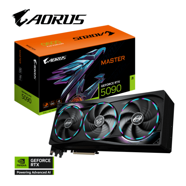 GIGABYTE nVidia GeForce RTX 5090 AORUS MASTER 32GB GDDR7 512-bit grafička kartica 10