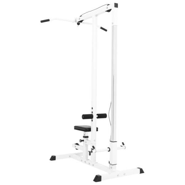 GORILLA SPORTS Bela multifunkcionalna lat mašina 2