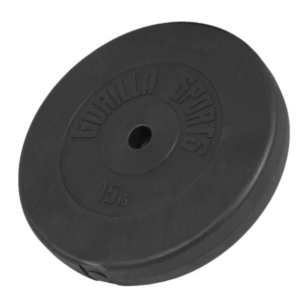 GORILLA SPORTS benč klupa sa setom tegova 38 kg 4