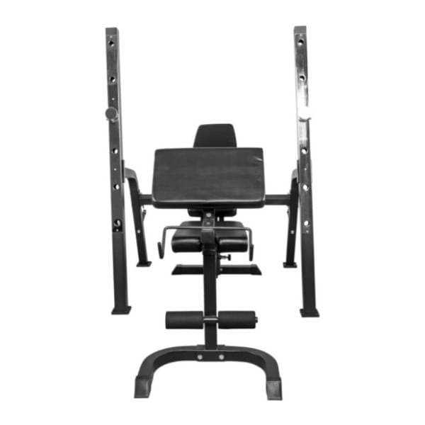 GORILLA SPORTS Benč klupa sa stalkom za šipku 1