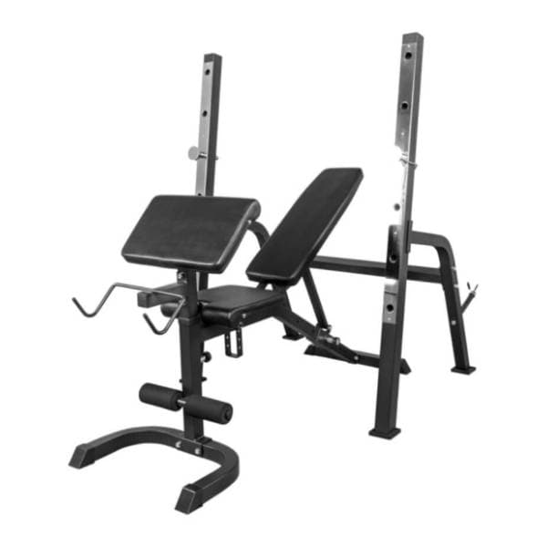 GORILLA SPORTS Benč klupa sa stalkom za šipku 0