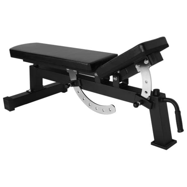 GORILLA SPORTS Profesionalna benč klupa crna 1