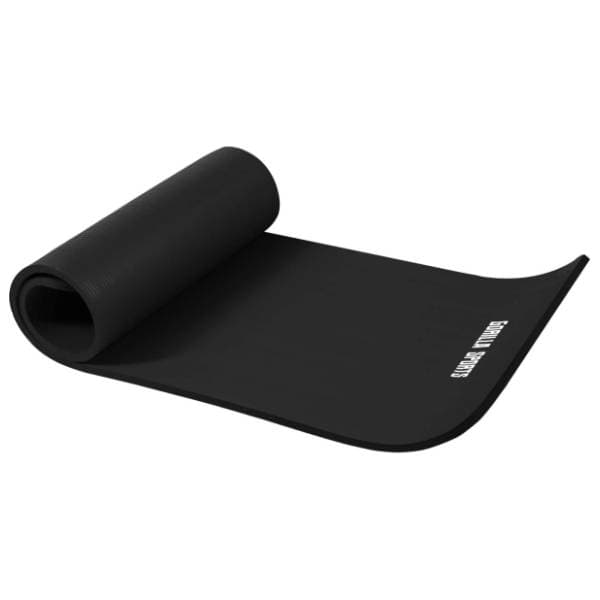 GORILLA SPORTS prostirka za vežbanje 190 x 60 x 1,5 cm crna 0