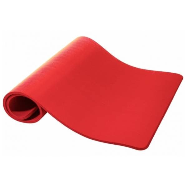 GORILLA SPORTS prostirka za vežbanje 190 x 100 x 1,5 cm crvena 0