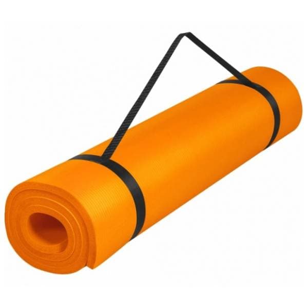 GORILLA SPORTS prostirka za vežbanje 190 x 100 x 1,5 cm narandžasta 1