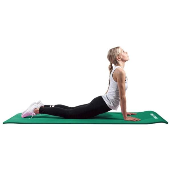 GORILLA SPORTS prostirka za vežbanje 190 x 100 x 1,5 cm zelena 3
