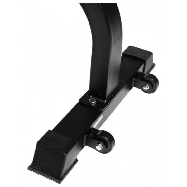 GORILLA SPORTS Ravna benč klupa sa točkićima 2