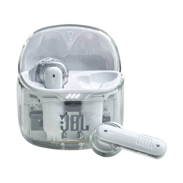 JBL slušalice Tune Flex Ghost bele 9