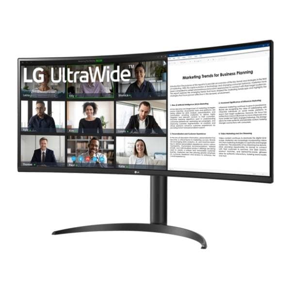 LG zakrivljeni monitor 34WR55QK-B 2
