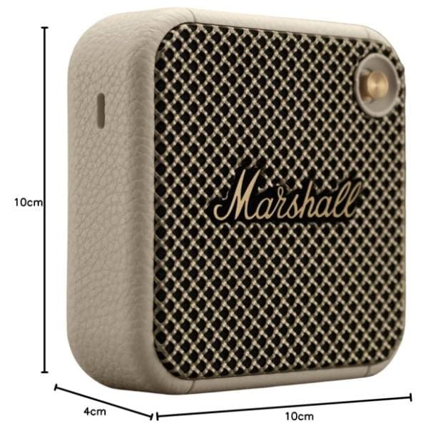 MARSHALL bluetooth zvučnik Willen Cream 3