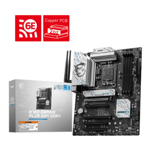 MSI B760 GAMING PLUS WIFI DDR4 matična ploča 6