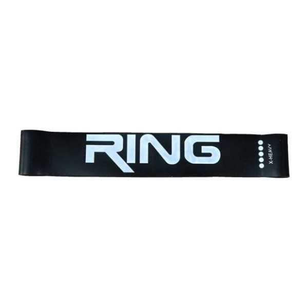 RING Mini Band-X Heavy crna elastična guma za vežbanje 0