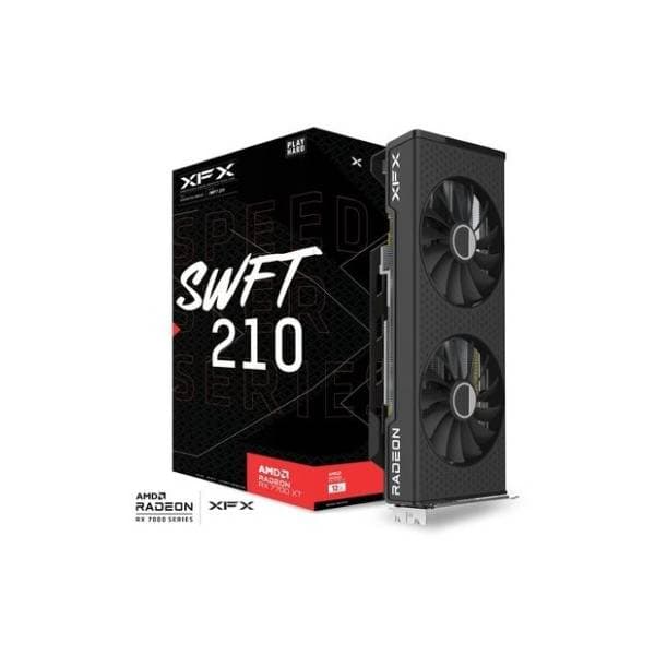 XFX AMD Radeon RX 7700 XT Core Edition 12GB GDDR6 192-bit grafička kartica 0