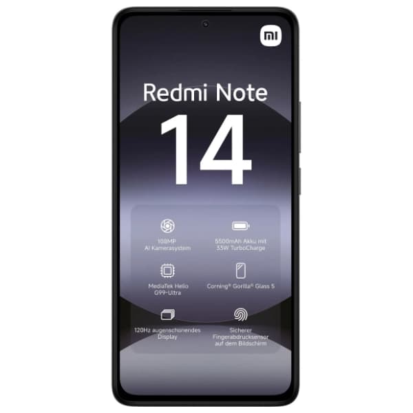 XIAOMI Redmi Note 14 8/256GB Midnight Black (MZB0J0CEU) 6