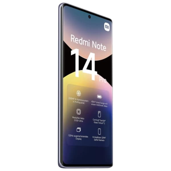 XIAOMI Redmi Note 14 Pro 8/256GB Aurora Purple (MZB0IVREU) 14