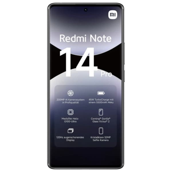 XIAOMI Redmi Note 14 Pro 8/256GB Midnight Black (MZB0ICZEU) 13