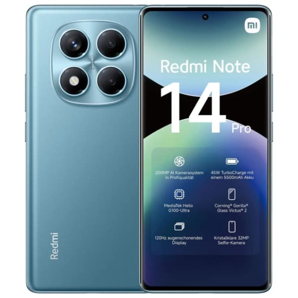 XIAOMI Redmi Note 14 Pro 8/256GB Ocean Blue (MZB0IX4EU) 11