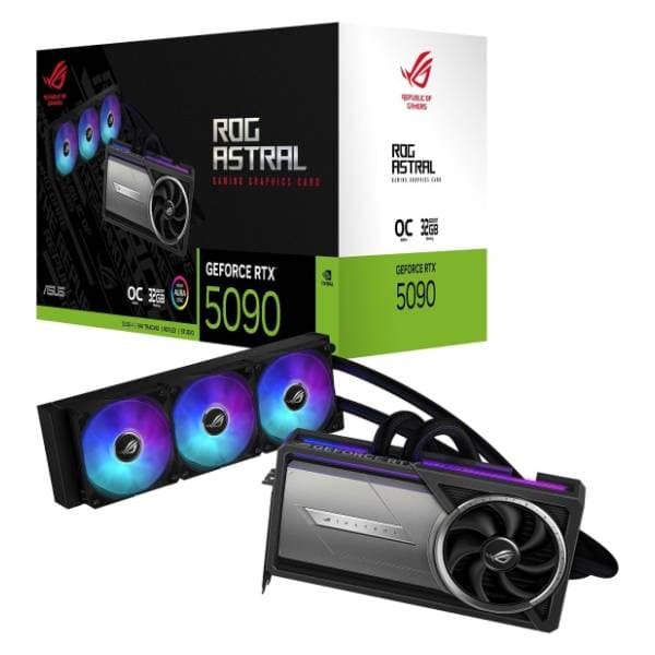 ASUS nVidia GeForce RTX 5090 ROG Astral LC OC Edition 32GB GDDR7 512-bit grafička kartica 0