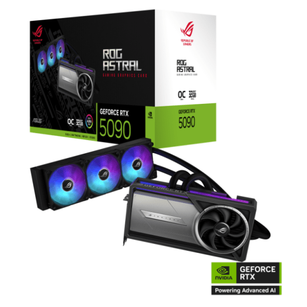 ASUS nVidia GeForce RTX 5090 ROG Astral LC OC Edition 32GB GDDR7 512-bit grafička kartica 23