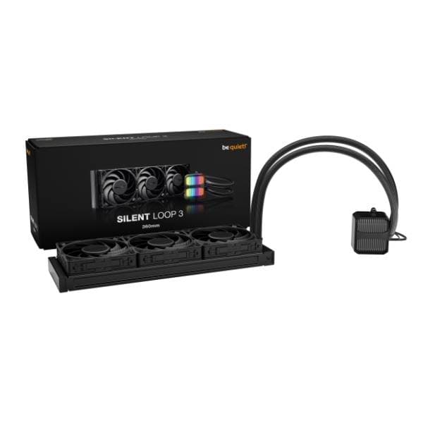 Be Quiet Silent Loop 3 360 mm BW025 vodeno hlađenje 5