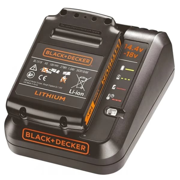 Black & Decker BDC1A15 brzi punjač i 1.5 Ah baterija 0