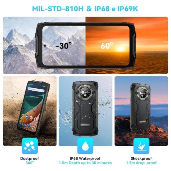 BLACKVIEW BV9300 Pro 12/256GB Black 12